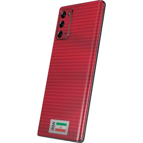 Iran Soccer Flag Galaxy Note20 5G Skin